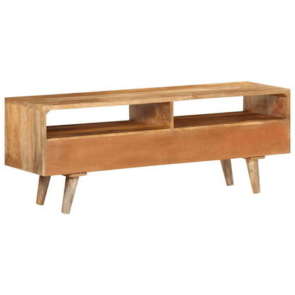 vidaXL TV Cabinet 110x30x41 cm Solid Wood Mango