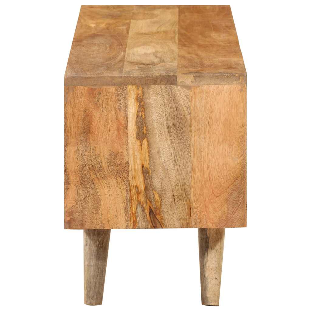 vidaXL TV Cabinet 110x30x41 cm Solid Wood Mango
