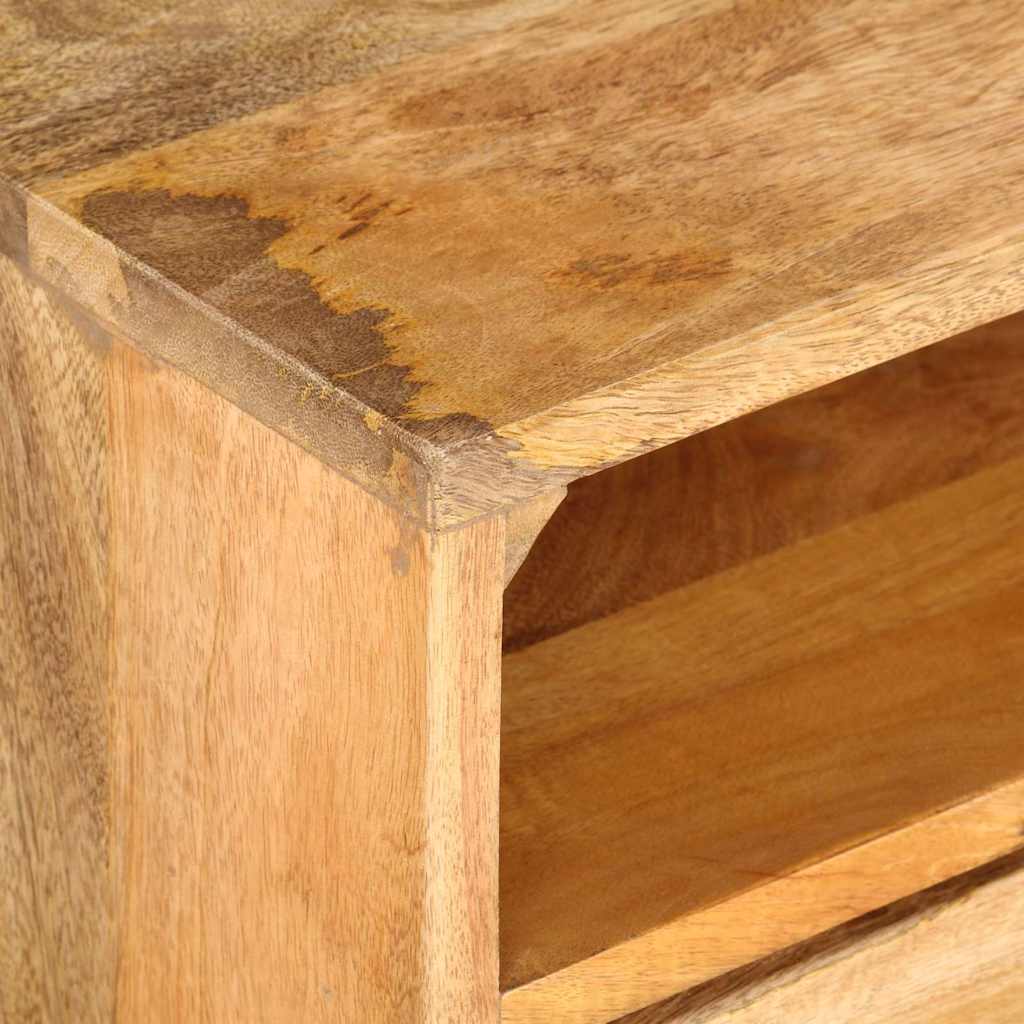 vidaXL TV Cabinet 110x30x41 cm Solid Wood Mango