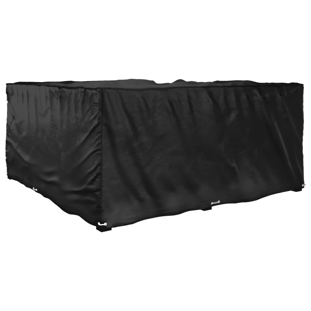 vidaXL L-Shaped Garden Furniture Cover 16 Eyelets 215x215x90 cm