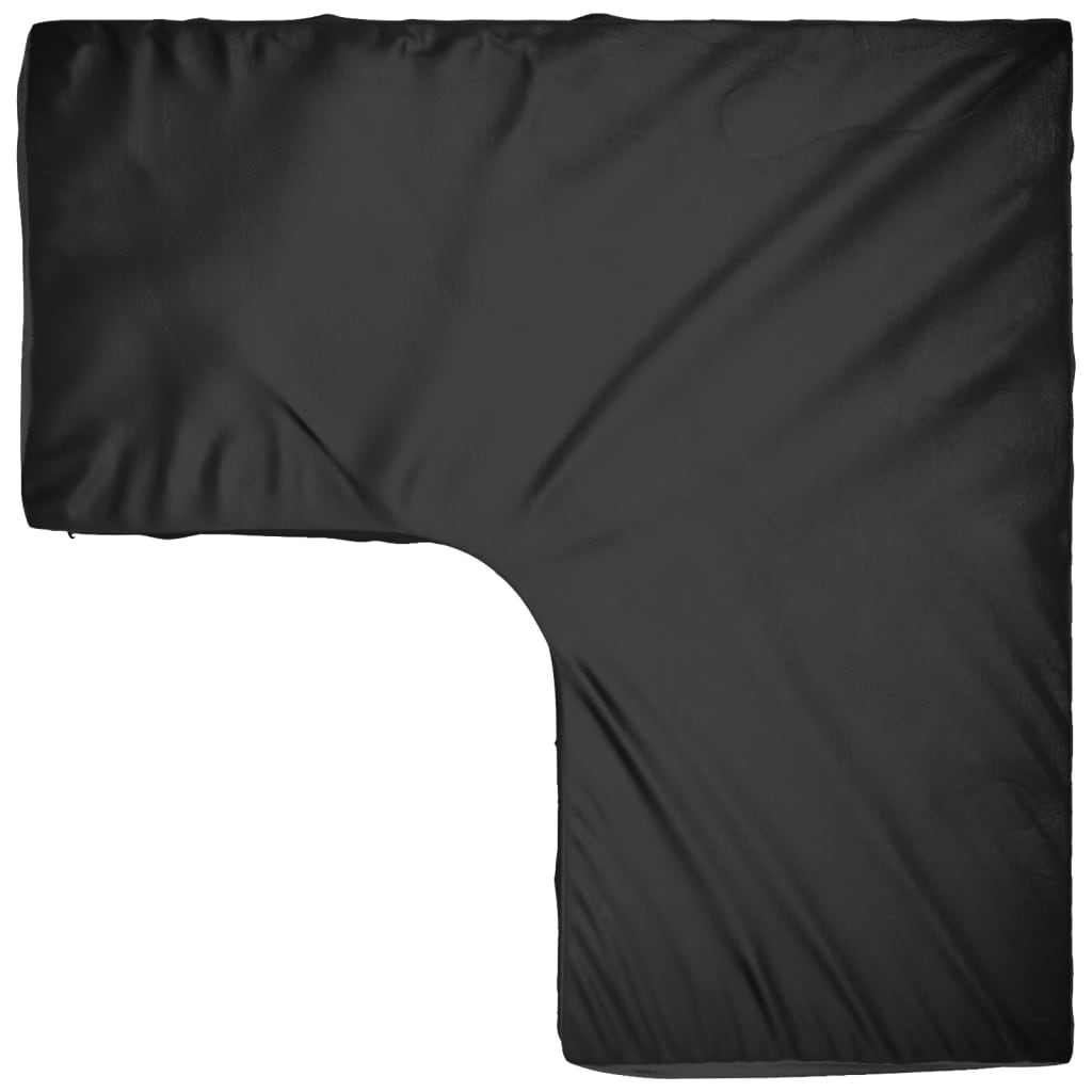 vidaXL L-Shaped Garden Furniture Cover 16 Eyelets 215x215x90 cm