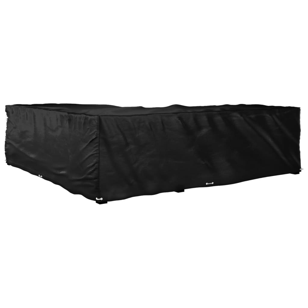 vidaXL L-Shaped Garden Furniture Cover 16 Eyelets 285x285x70 cm
