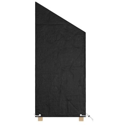 vidaXL Graden Chair Cover 8 Eyelets 65x65x110/150 cm Polyethylene