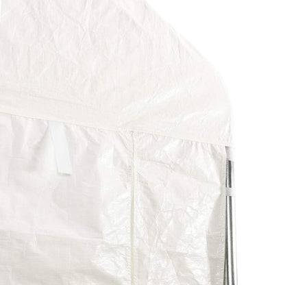 vidaXL Gazebo with Roof White 8.92x4.08x3.22 m Polyethylene