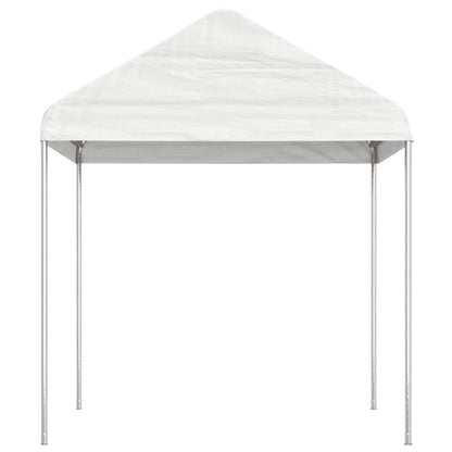 vidaXL Gazebo with Roof White 11.15x2.28x2.69 m Polyethylene