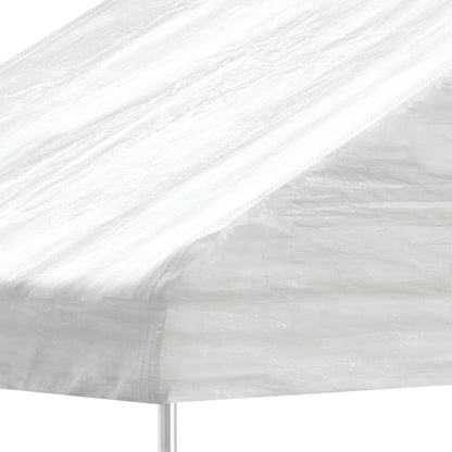 vidaXL Gazebo with Roof White 6,69x5,88x3,75 m Polyethylene