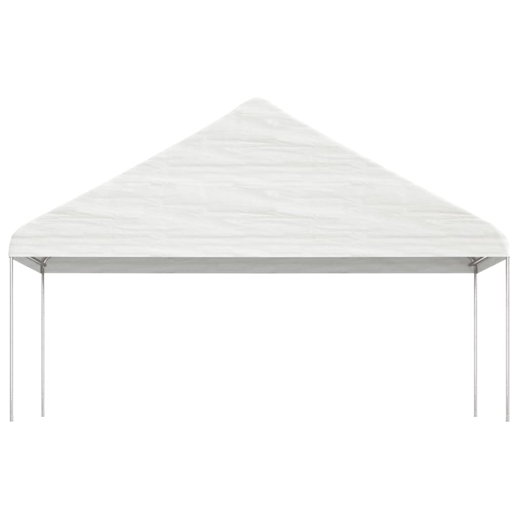 vidaXL Gazebo with Roof White 8,92x5,88x3,75 m Polyethylene