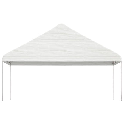 vidaXL Gazebo with Roof White 8,92x5,88x3,75 m Polyethylene
