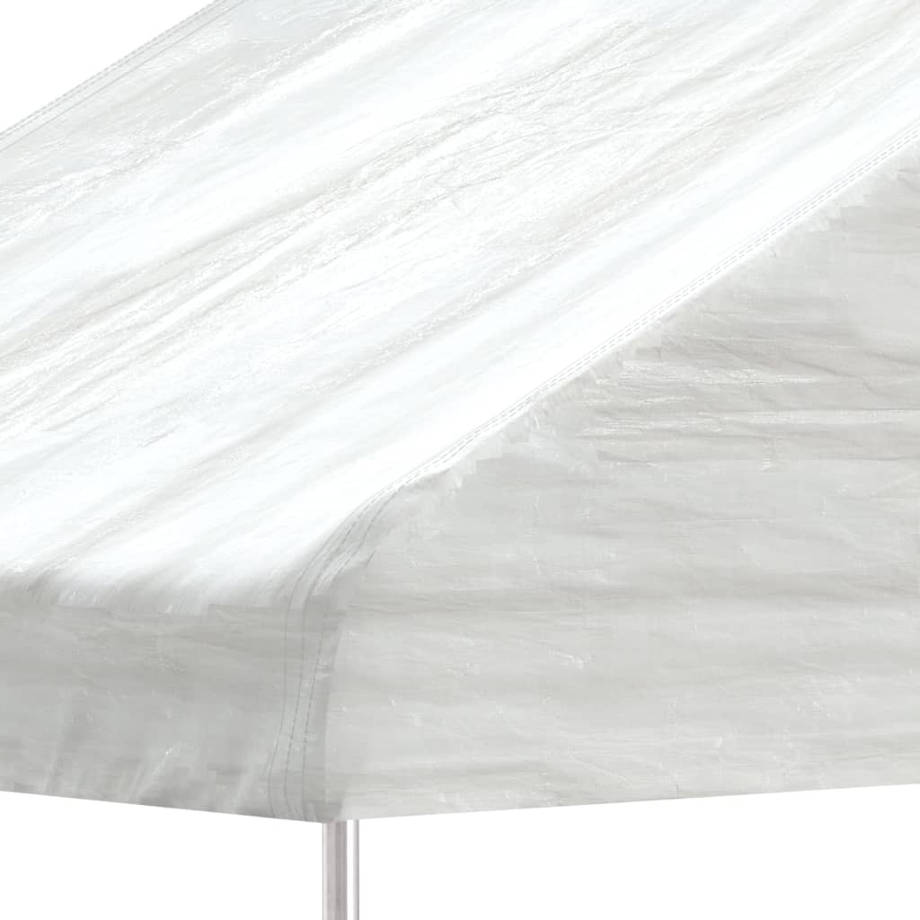 vidaXL Gazebo with Roof White 8,92x5,88x3,75 m Polyethylene
