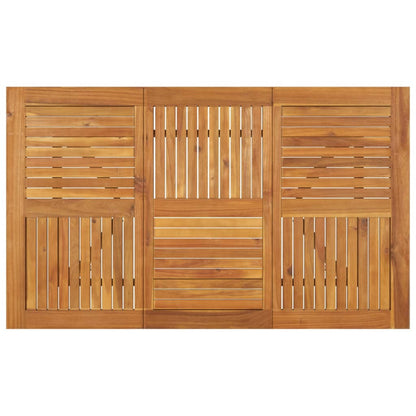 vidaXL Garden Table 150x90x75 cm Solid Wood Acacia