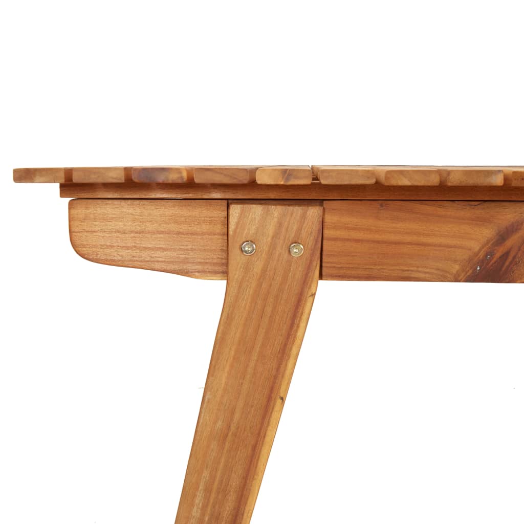 vidaXL Garden Table 150x90x75 cm Solid Wood Acacia