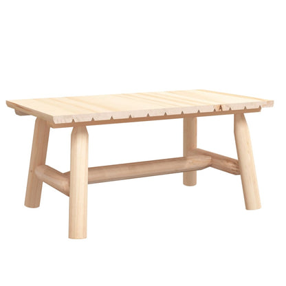vidaXL Coffee Table | Natural wood | Solid spruce wood | Medium | Durable
