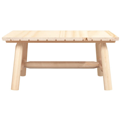 vidaXL Coffee Table | Natural wood | Solid spruce wood | Medium | Durable