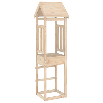 vidaXL Play Tower 52,5x46,5x206,5 cm Solid Wood Pine