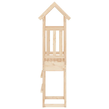 vidaXL Play Tower 52,5x46,5x206,5 cm Solid Wood Pine