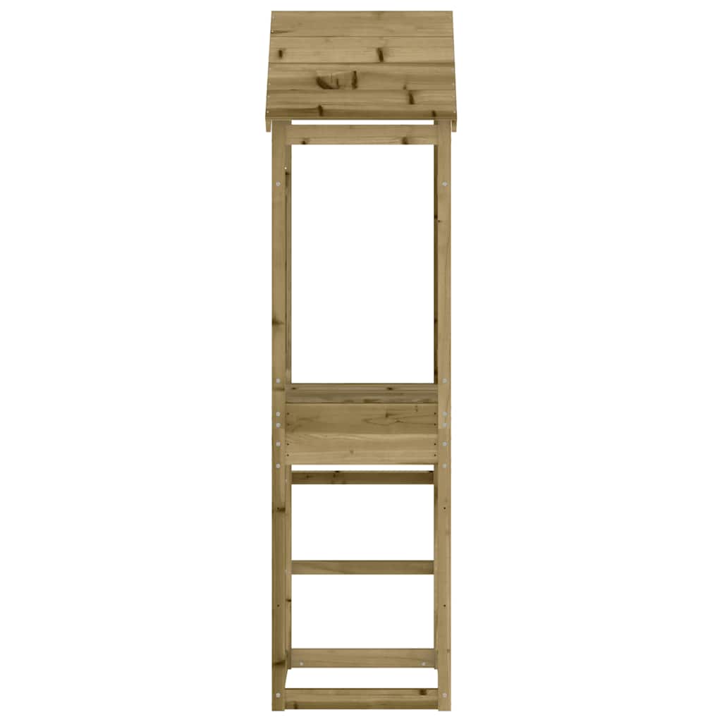 vidaXL Play Tower 52,5x46,5x206,5 cm Impregnated Wood Pine