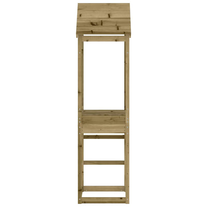 vidaXL Play Tower 52,5x46,5x206,5 cm Impregnated Wood Pine