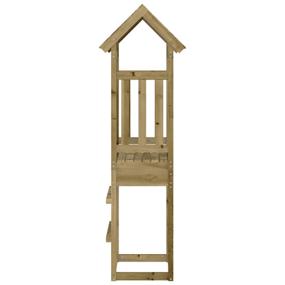 vidaXL Play Tower 52,5x46,5x206,5 cm Impregnated Wood Pine