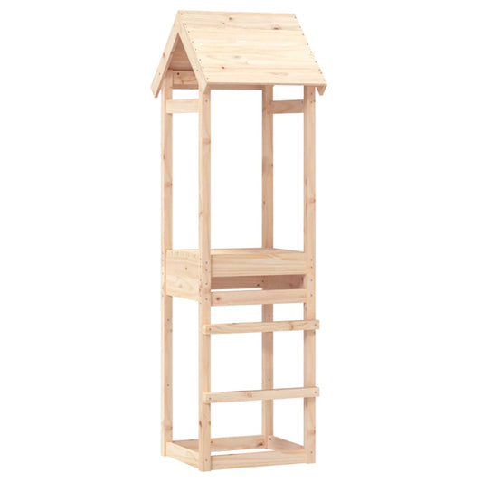 vidaXL Play Tower 53x46,5x194 cm Solid Wood Pine