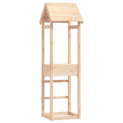 vidaXL Play Tower | Natural Wood | Solid Pine Wood | Large | Durable