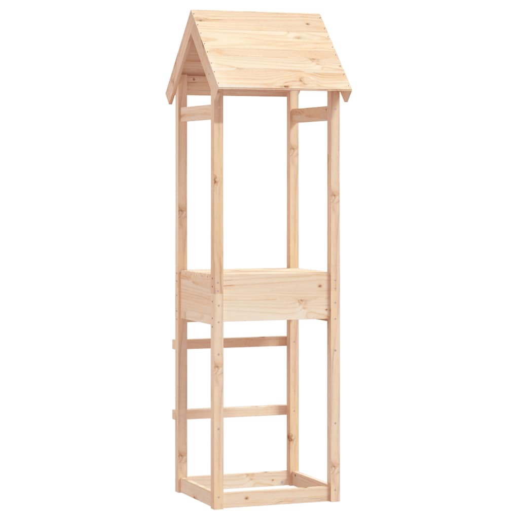 vidaXL Play Tower 53x46,5x194 cm Solid Wood Pine