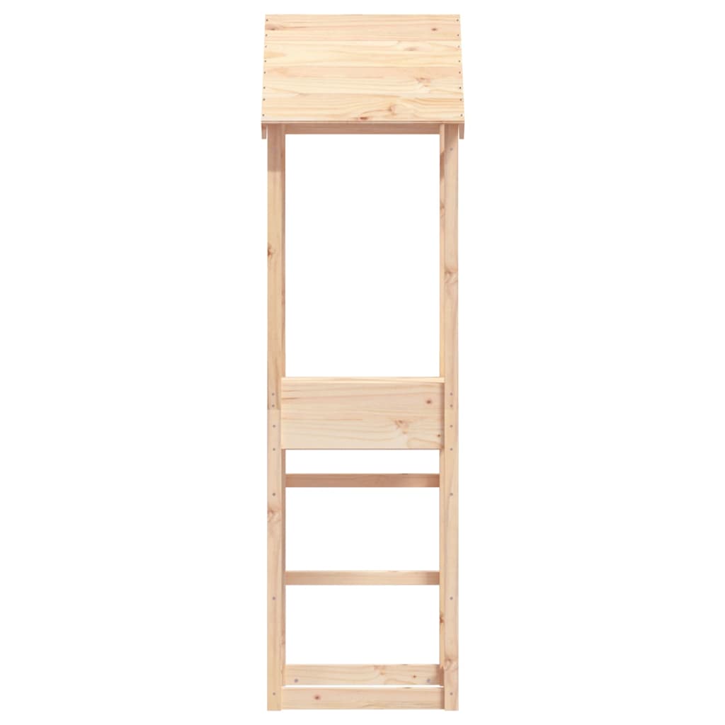 vidaXL Play Tower | Natural Wood | Solid Pine Wood | Large | Durable