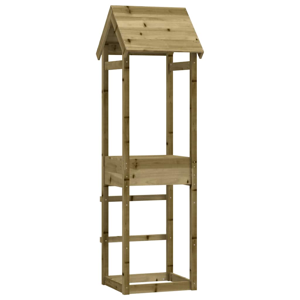 vidaXL Play Tower 53x46,5x194 cm Impregnated Wood Pine