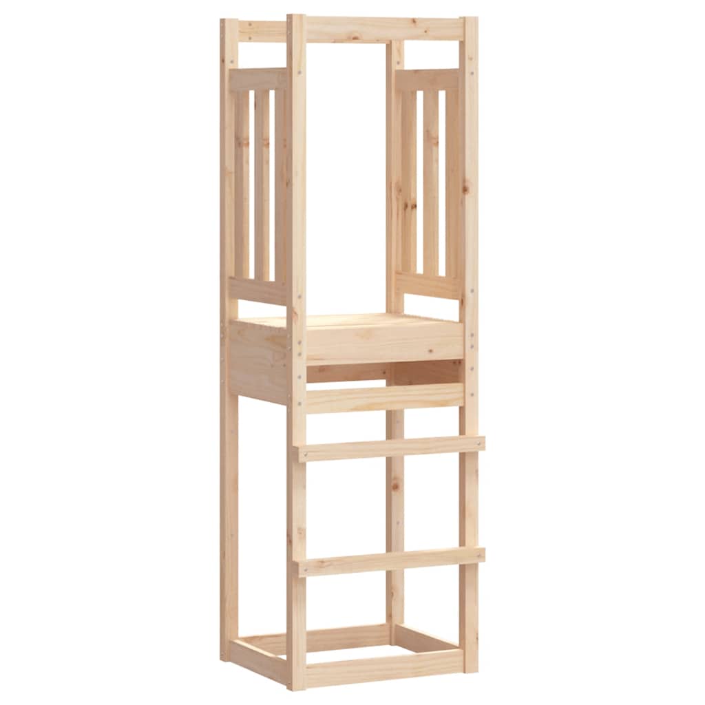 vidaXL Play Tower 53x46,5x169 cm Solid Wood Pine