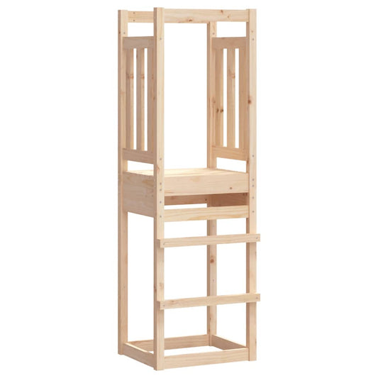 vidaXL Play Tower 53x46,5x169 cm Solid Wood Pine