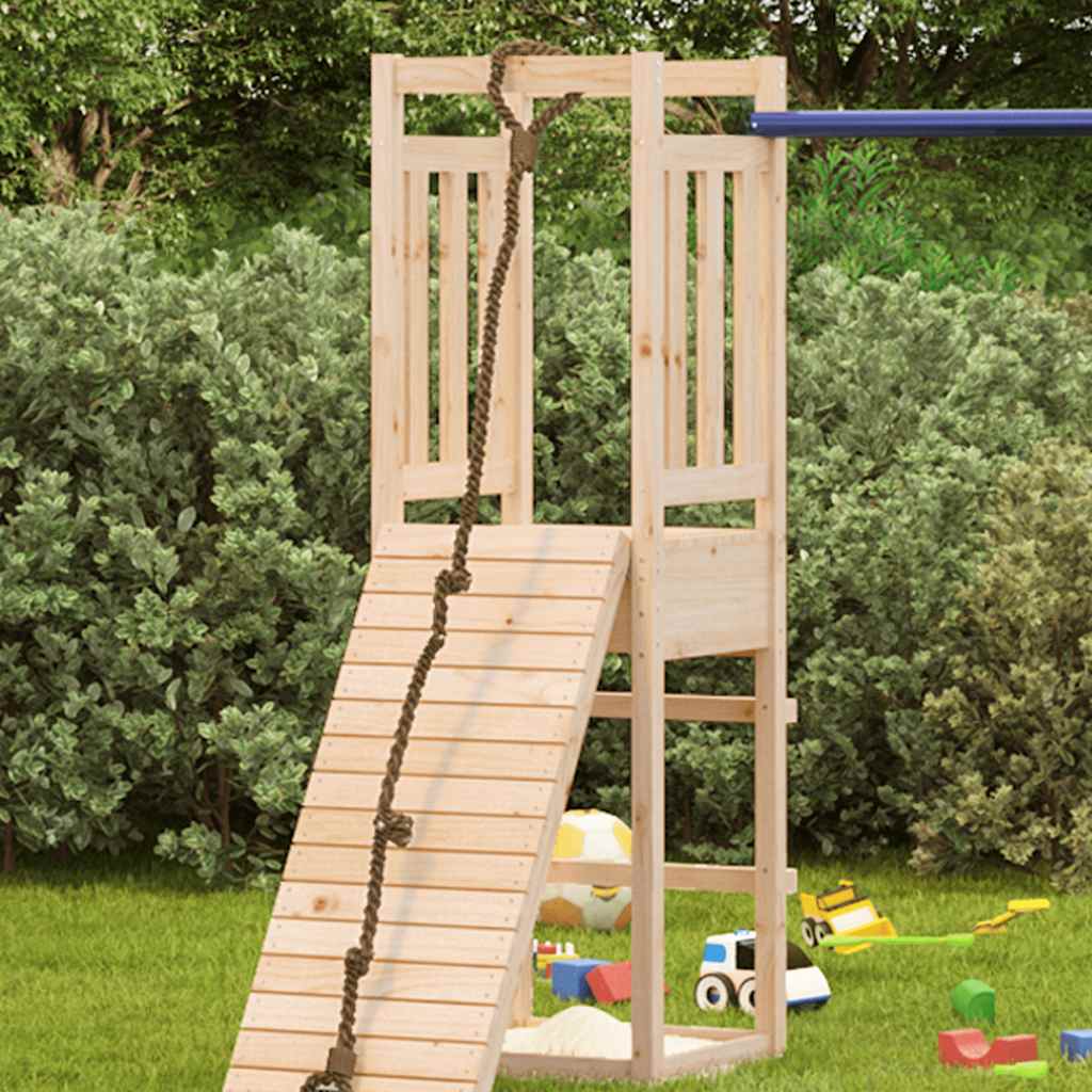 vidaXL Play Tower 53x46,5x169 cm Solid Wood Pine