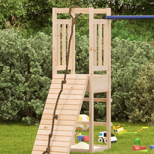 vidaXL Play Tower 53x46,5x169 cm Solid Wood Pine