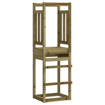 vidaXL Play Tower | Natural Pine | Treated Pine Wood | Standard | Durable