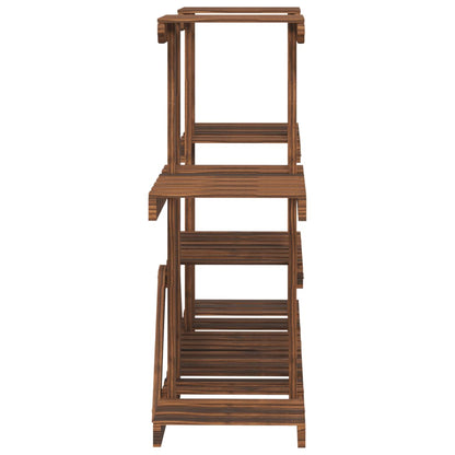vidaXL Flower Stand 110x25x73 cm Solid Wood Fir