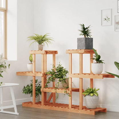 vidaXL Flower Stand 110x25x73 cm Solid Wood Fir