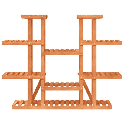 vidaXL Flower Stand 110x25x110.5 cm Solid Wood Fir
