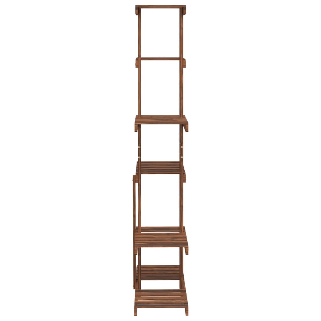 vidaXL Flower Stand 75x25x140,5 cm Solid Wood Fir
