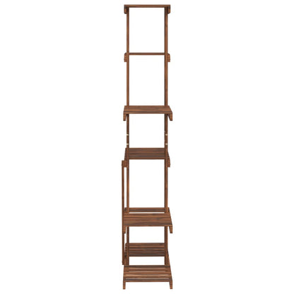vidaXL Flower Stand 75x25x140,5 cm Solid Wood Fir
