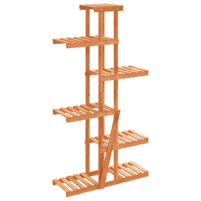vidaXL Flower Stand 75x25x140,5 cm Solid Wood Fir