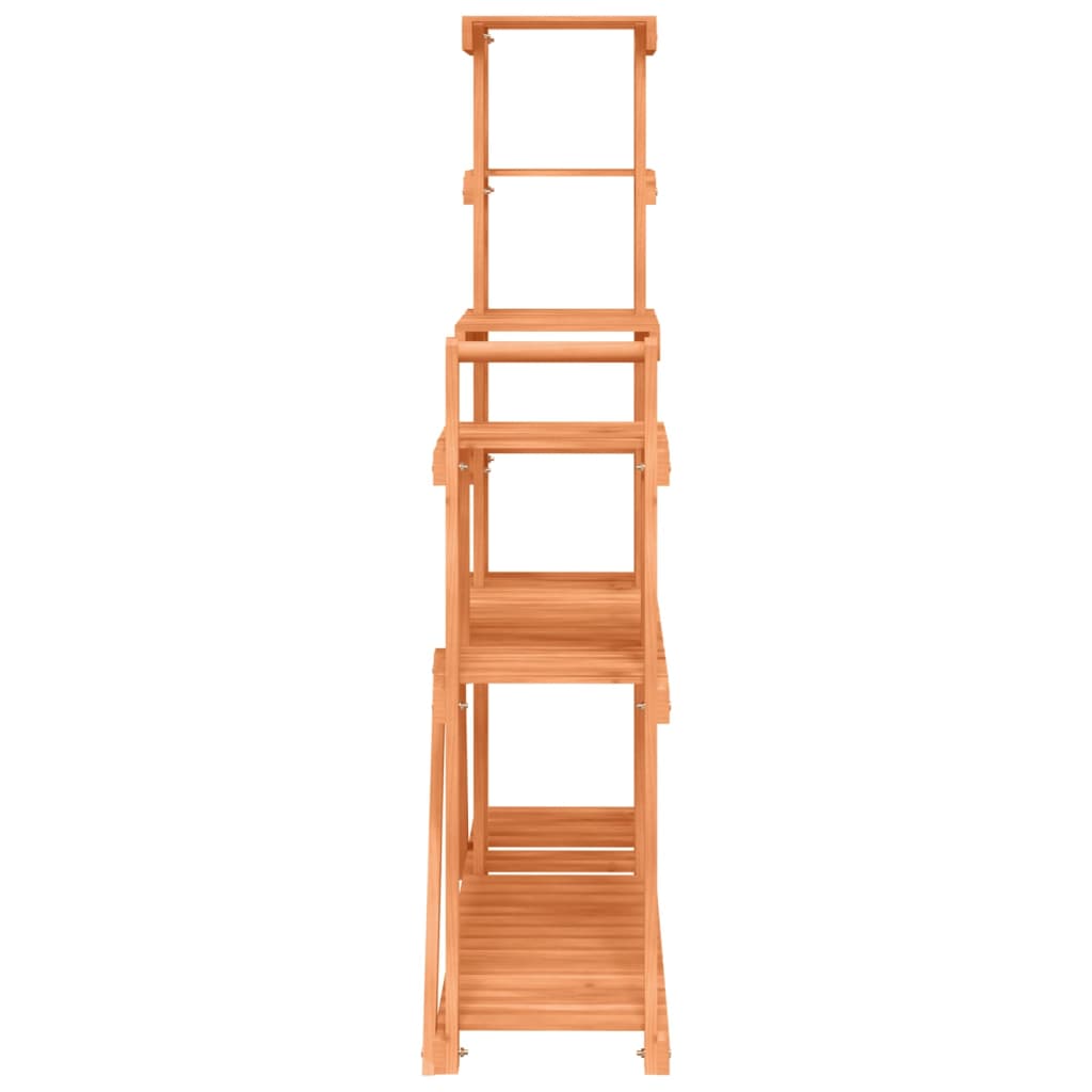 vidaXL Flower Stand 110x25x111 cm Solid Wood Fir