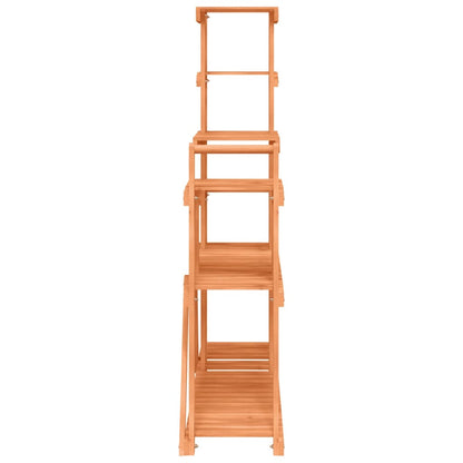 vidaXL Flower Stand 110x25x111 cm Solid Wood Fir