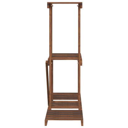 vidaXL Flower Stand 81x25x75,5 cm Solid Wood Fir