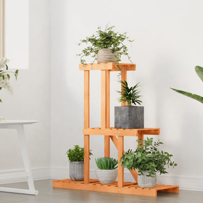 vidaXL Flower Stand 81x25x75.5 cm Solid Wood Fir