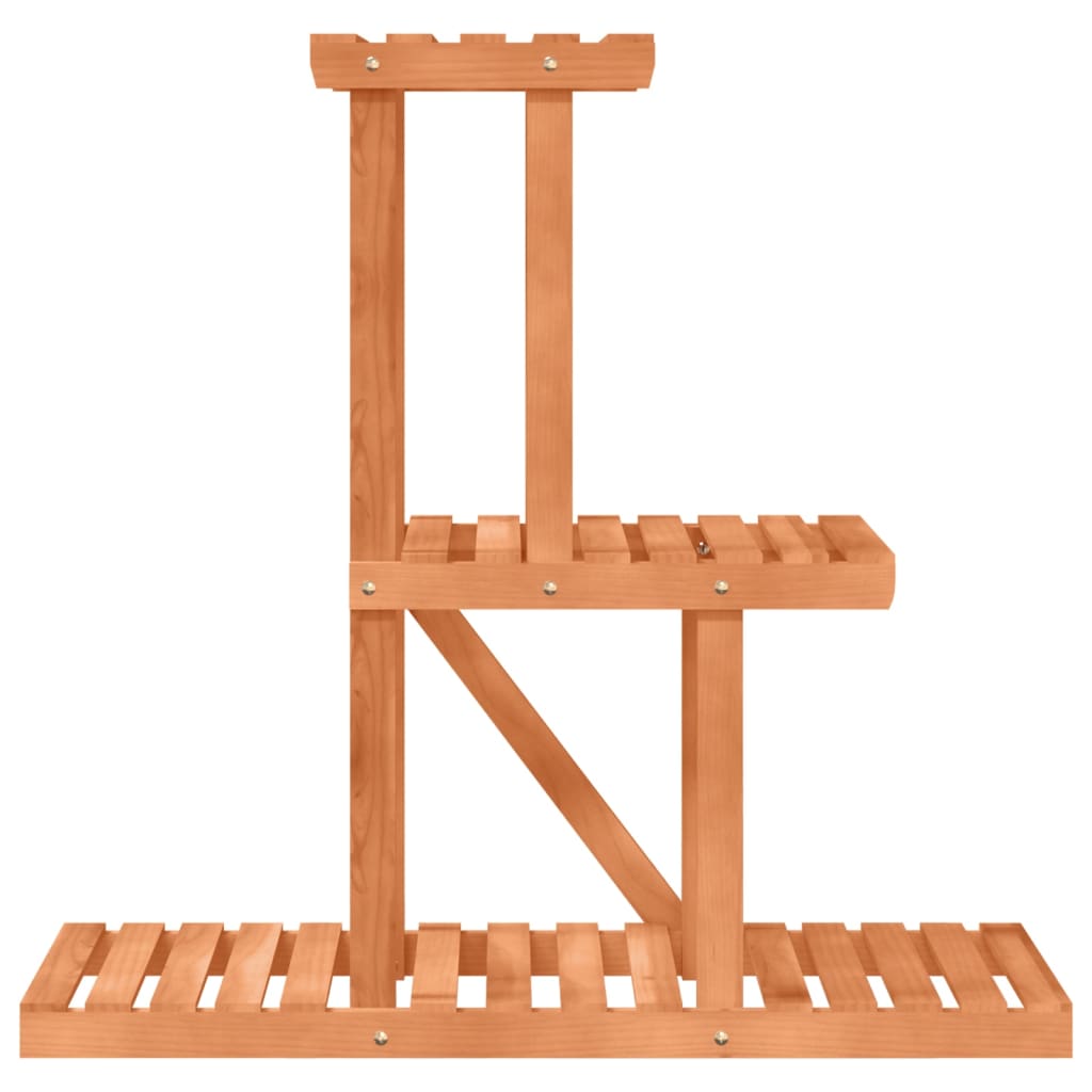 vidaXL Flower Stand 81x25x75.5 cm Solid Wood Fir