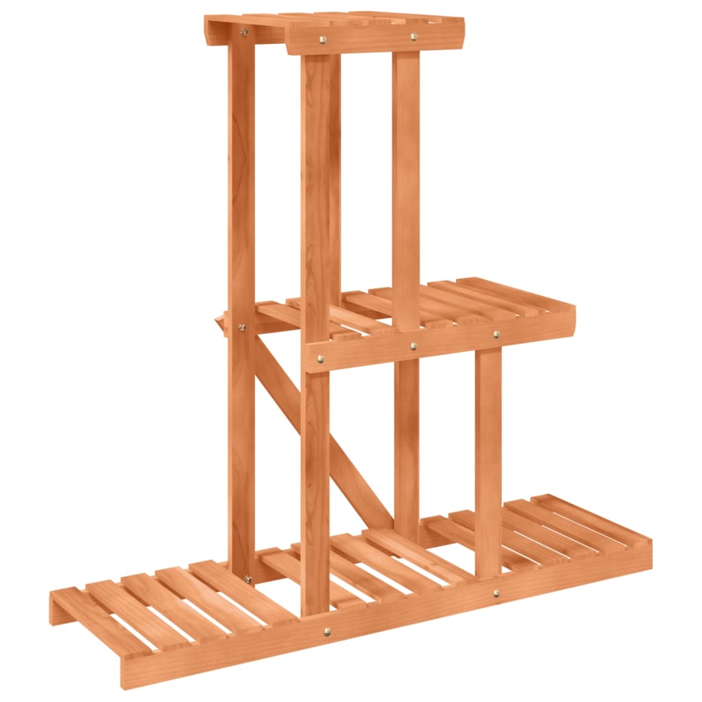 vidaXL Flower Stand 81x25x75.5 cm Solid Wood Fir