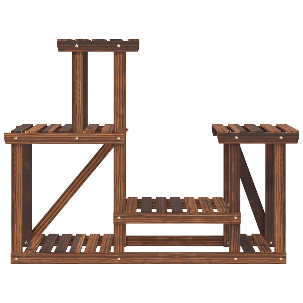 vidaXL Flower Stand 90x25x73.5 cm Solid Wood Fir