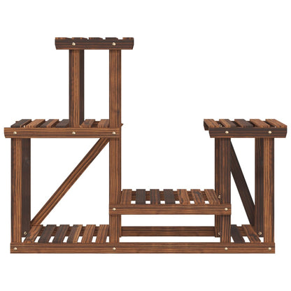 vidaXL Flower Stand 90x25x73.5 cm Solid Wood Fir