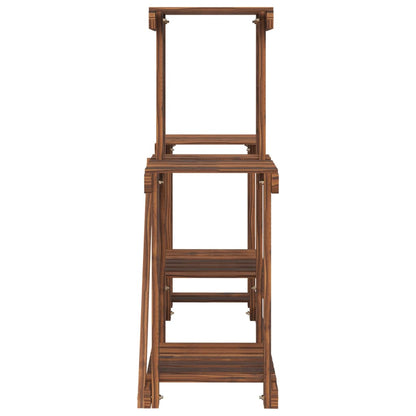 vidaXL Flower Stand 90x25x73.5 cm Solid Wood Fir