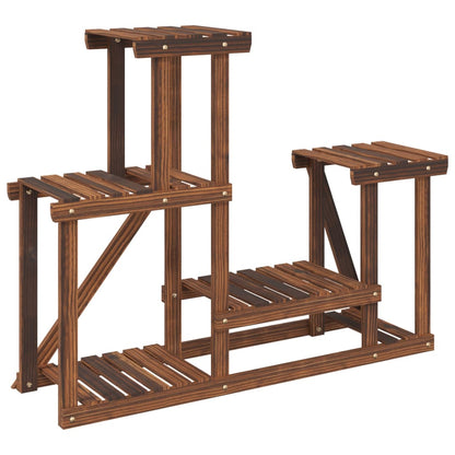 vidaXL Flower Stand 90x25x73.5 cm Solid Wood Fir