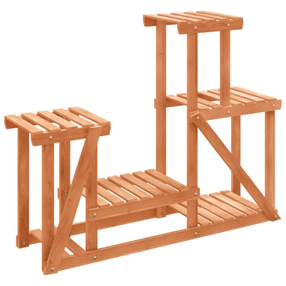 vidaXL Flower Stand 90x25x73.5 cm Solid Wood Fir