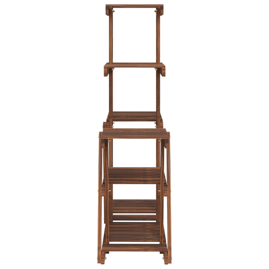 vidaXL Flower Stand 95x25x96 cm Solid Wood Fir
